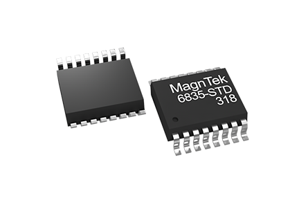 MT6835 21位高精度AMR磁性角度编码器芯片-TRINAMIC代理商 步进电机驱动 驱动IC 深圳市智联微电子有限公司