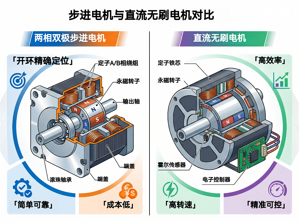 步进电机与BLDC,一文搞清楚-TRINAMIC代理商 步进电机驱动 驱动IC 深圳市智联微电子有限公司