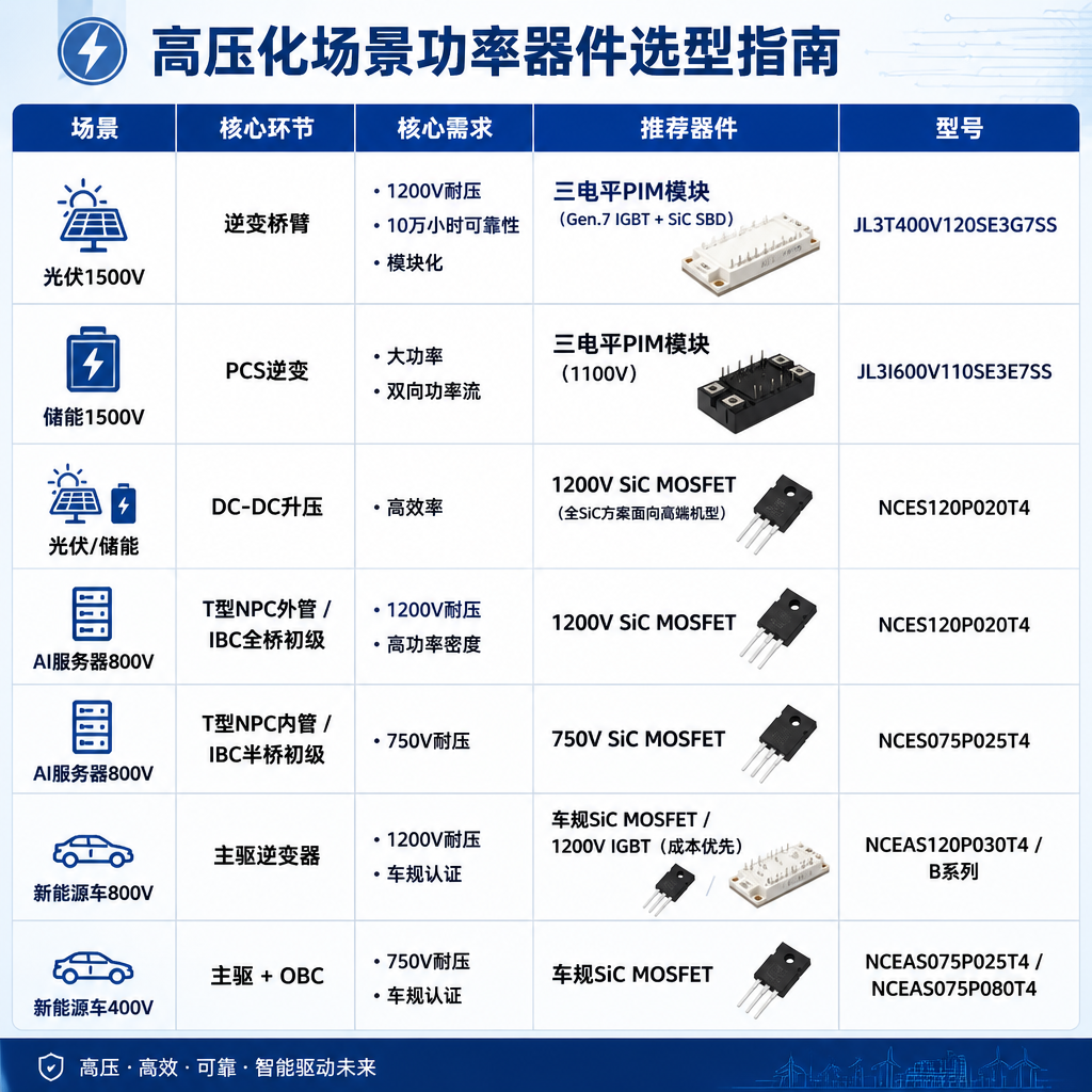 从光伏到AI服务器：高压化趋势下的功率器件选型-TRINAMIC代理商 步进电机驱动 驱动IC 深圳市智联微电子有限公司